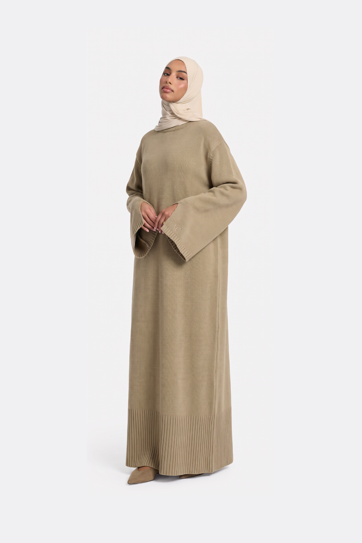 Ribbed Knit Dress